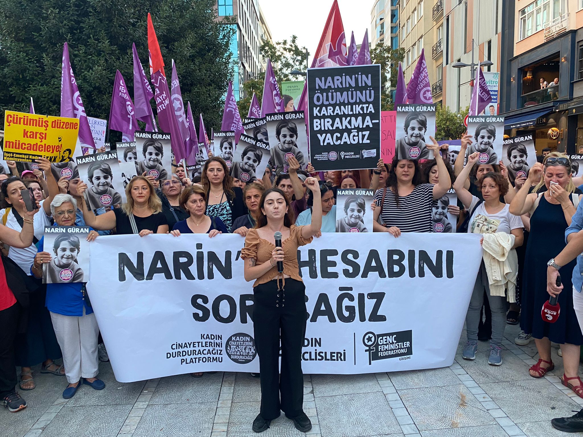 Narin Güran'ın cansız bedeni bulundu: Birçok kentte protesto gösterisi